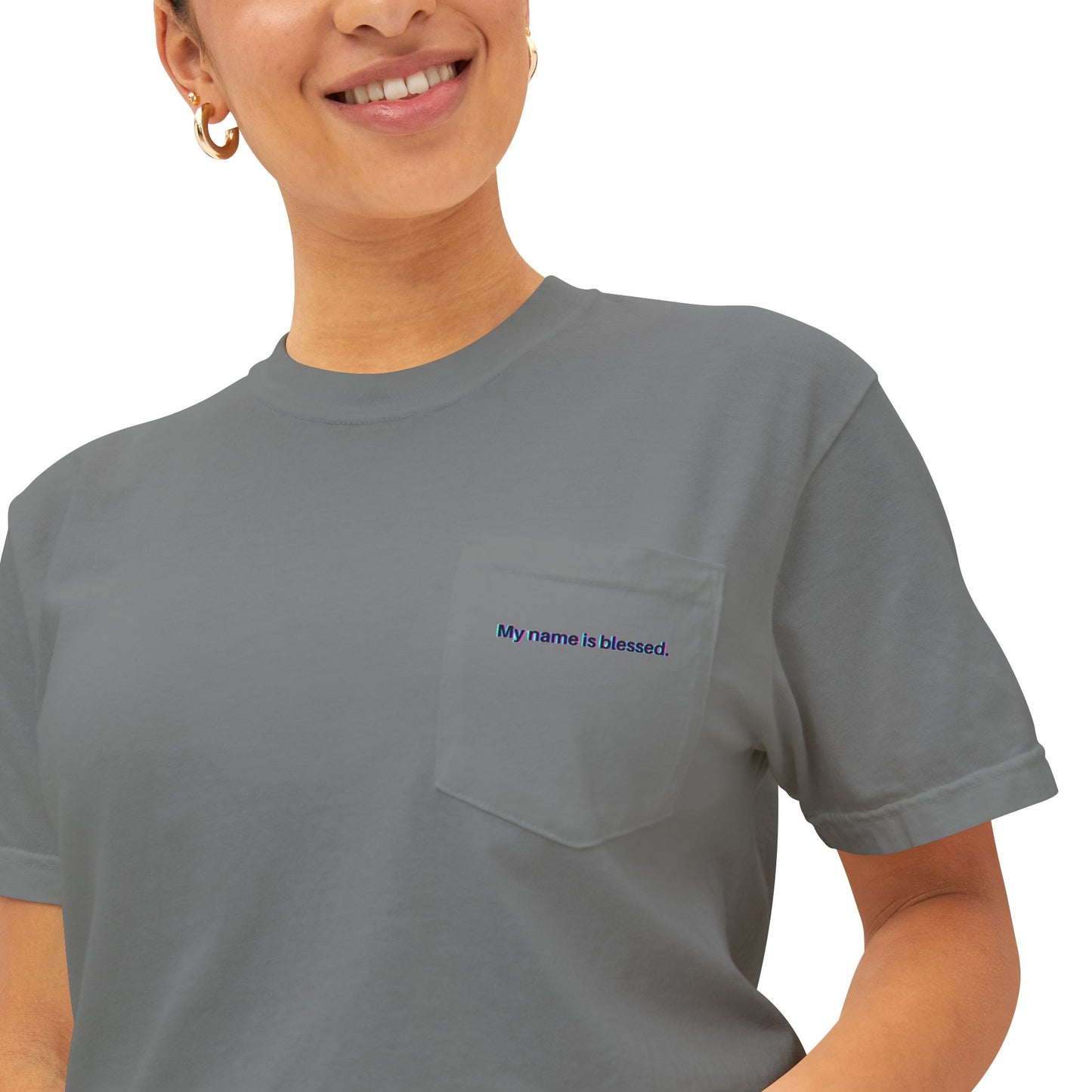 Blessed Pocket T-Shirt.