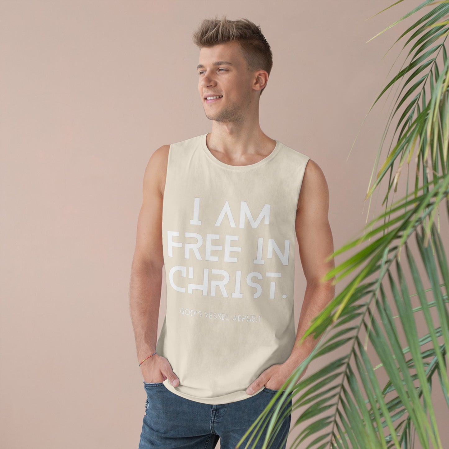I Am Free Unisex Tank.