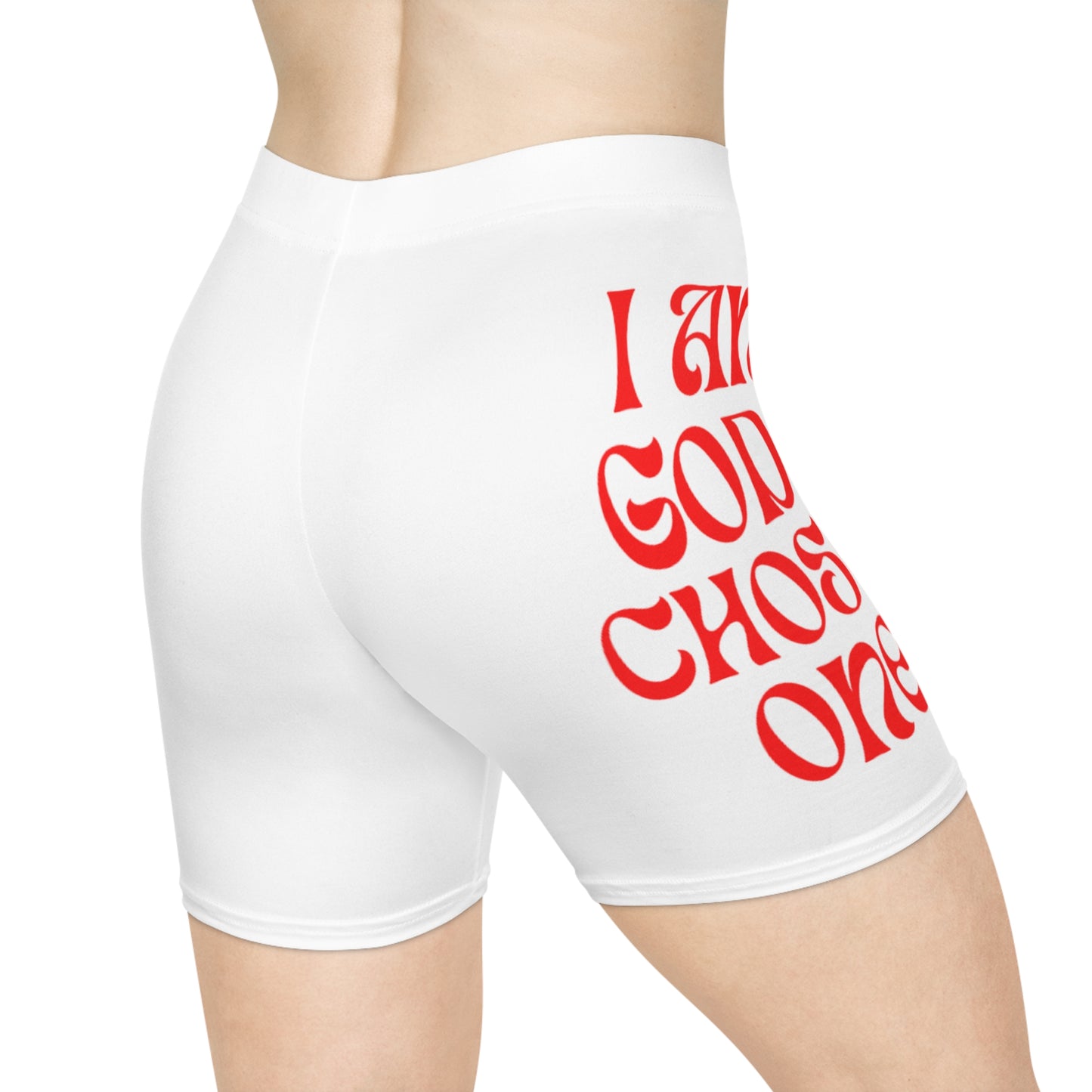 God's Chosen One Biker Shorts.