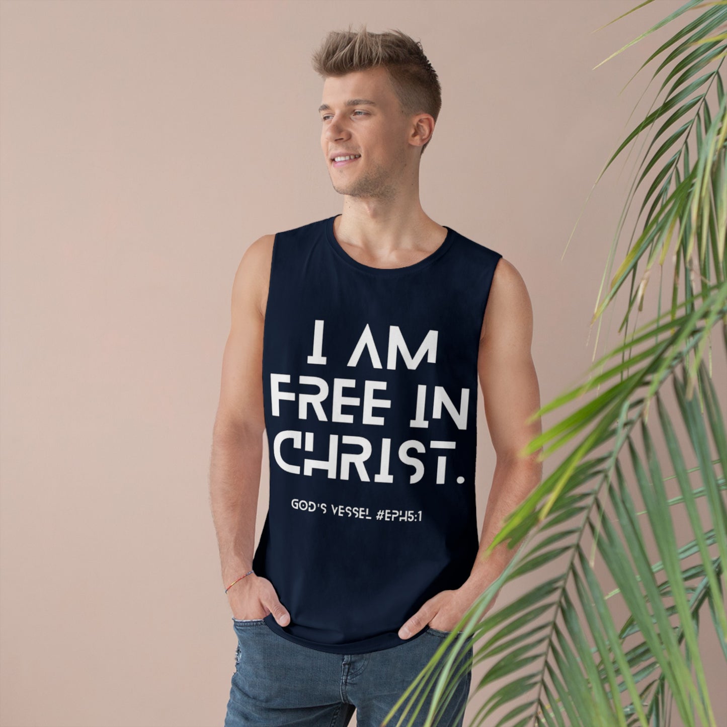 I Am Free Unisex Tank.