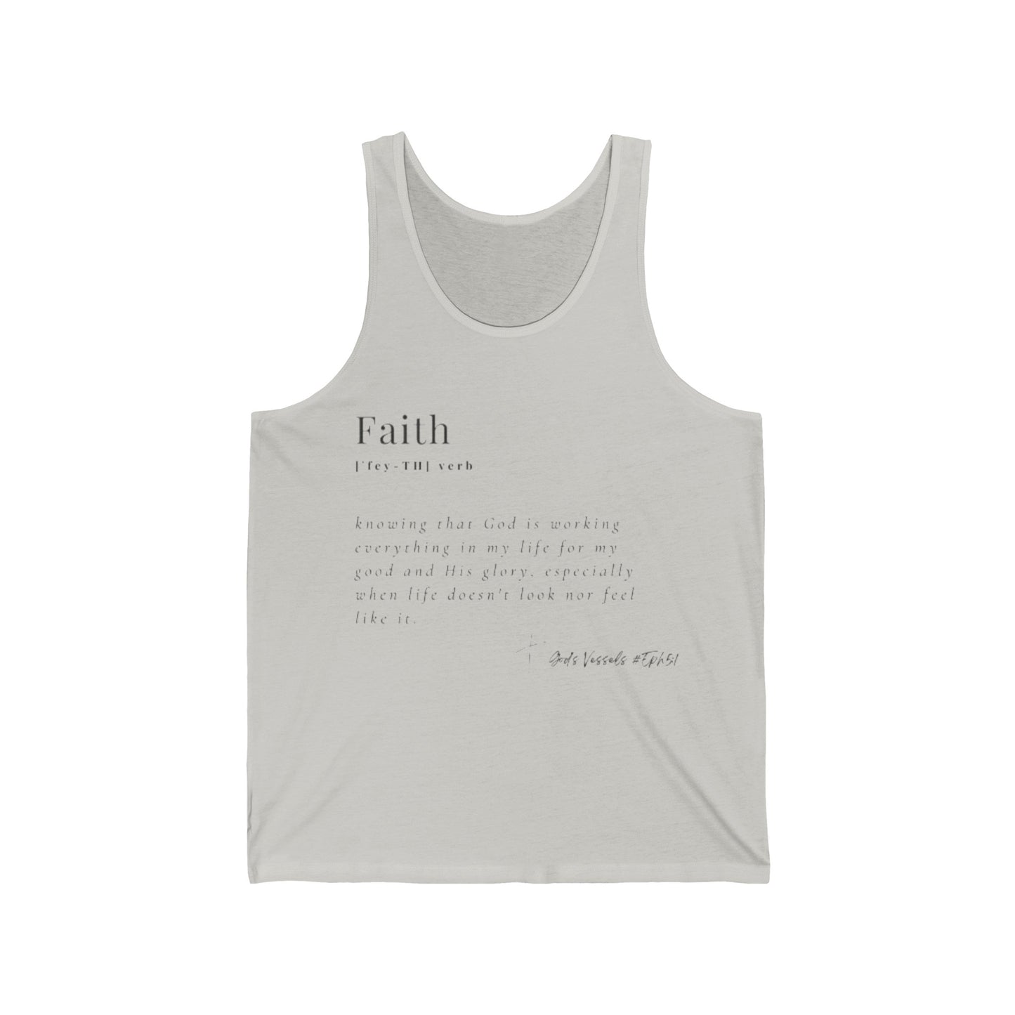 Faith Tank.
