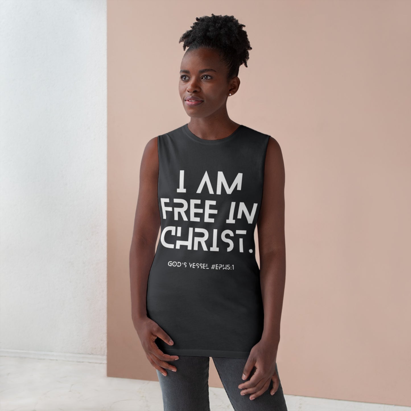 I Am Free Unisex Tank.