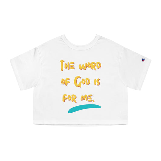 God's Word Champion Cropped Tee.