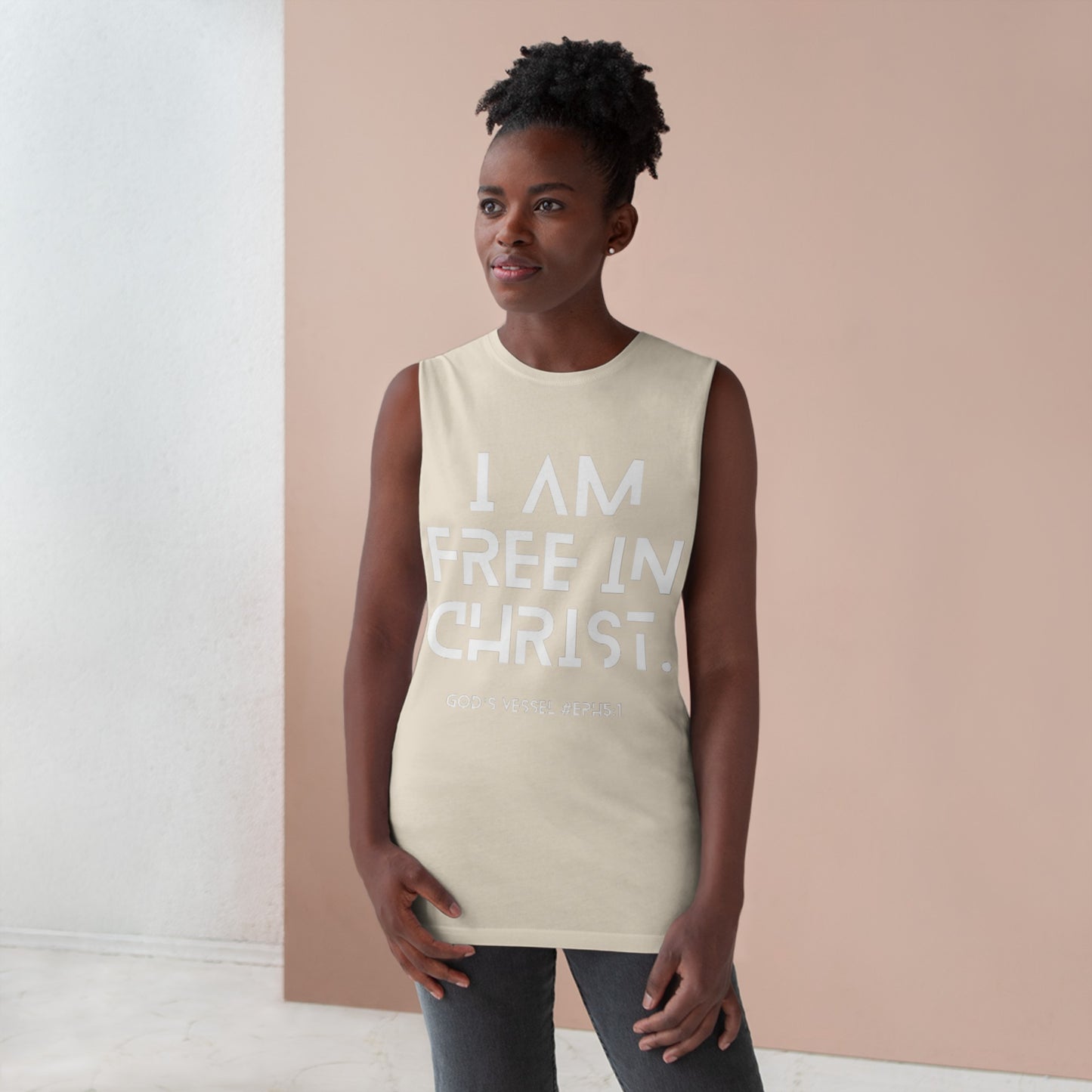 I Am Free Unisex Tank.