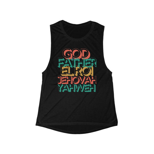 The Names of God Women's Muscle Tank.