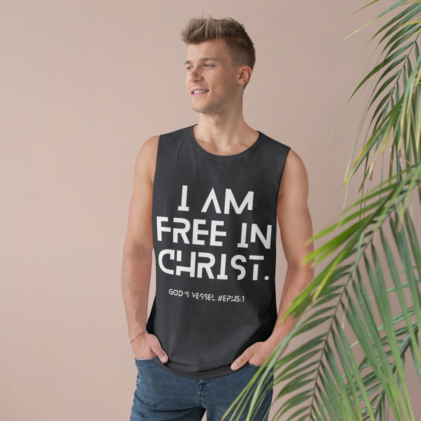 I Am Free Unisex Tank.