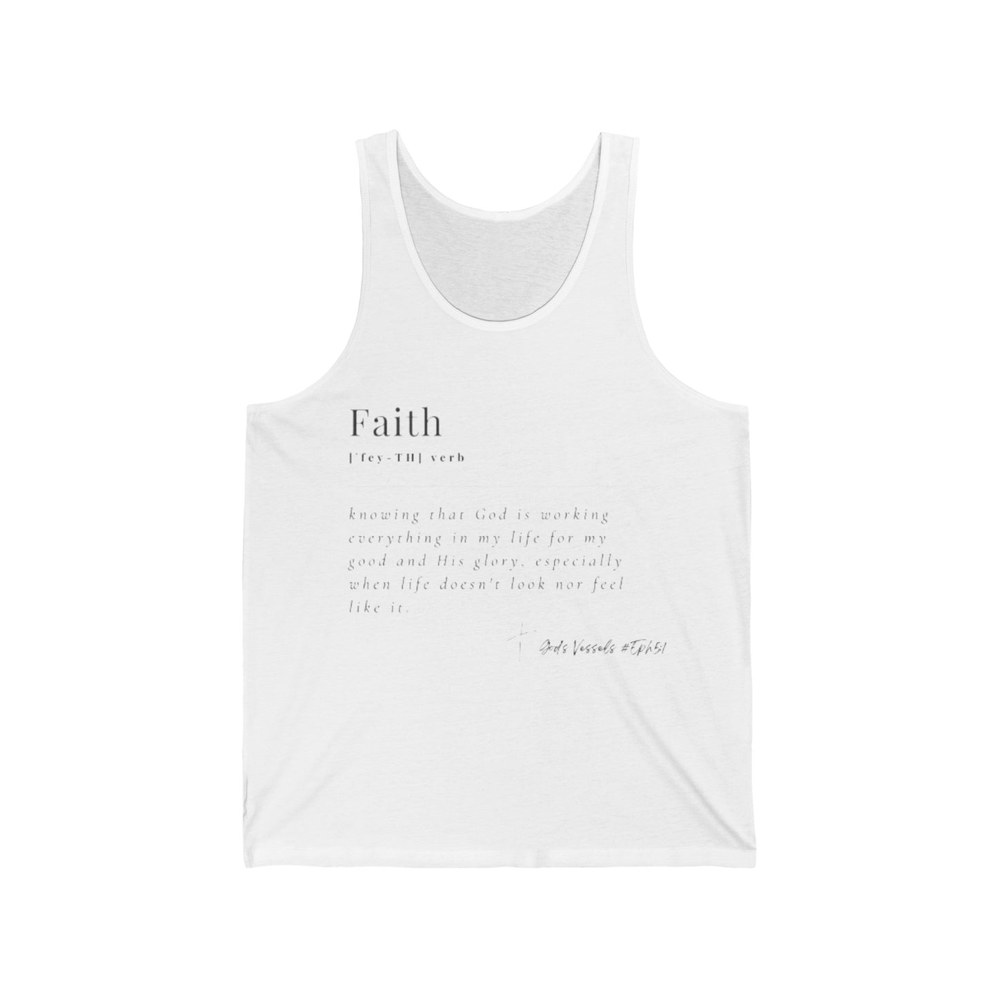 Faith Tank.