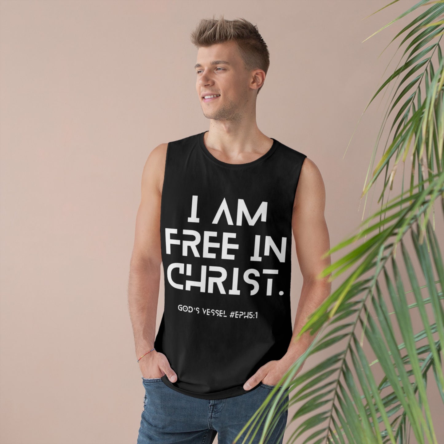 I Am Free Unisex Tank.